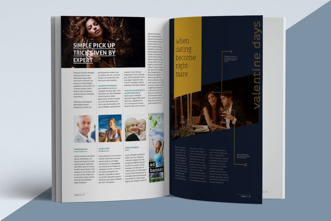 时尚高端多用途的高品质时尚杂志画册宣传册楼书设计模板（indd）插图(13)