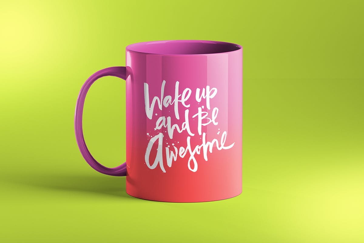 3D马克杯外观设计样机模板 Mug Mockup插图