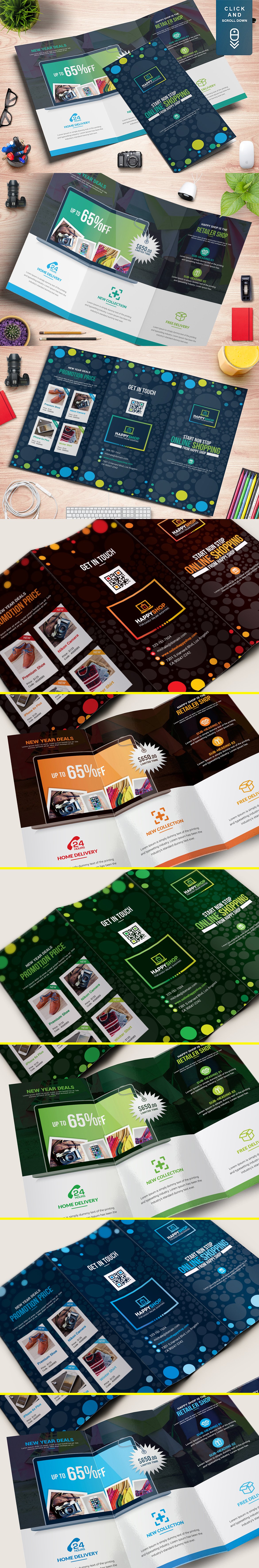 15合1小册子模板合辑下载 Brochure Bundle [indd,eps] 1.22GB插图(14)