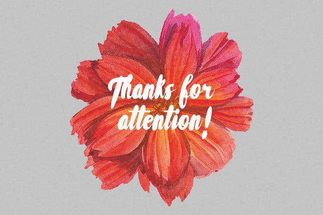 高品质水彩花卉插画合集 Florist: Watercolor Flowers Set插图(7)