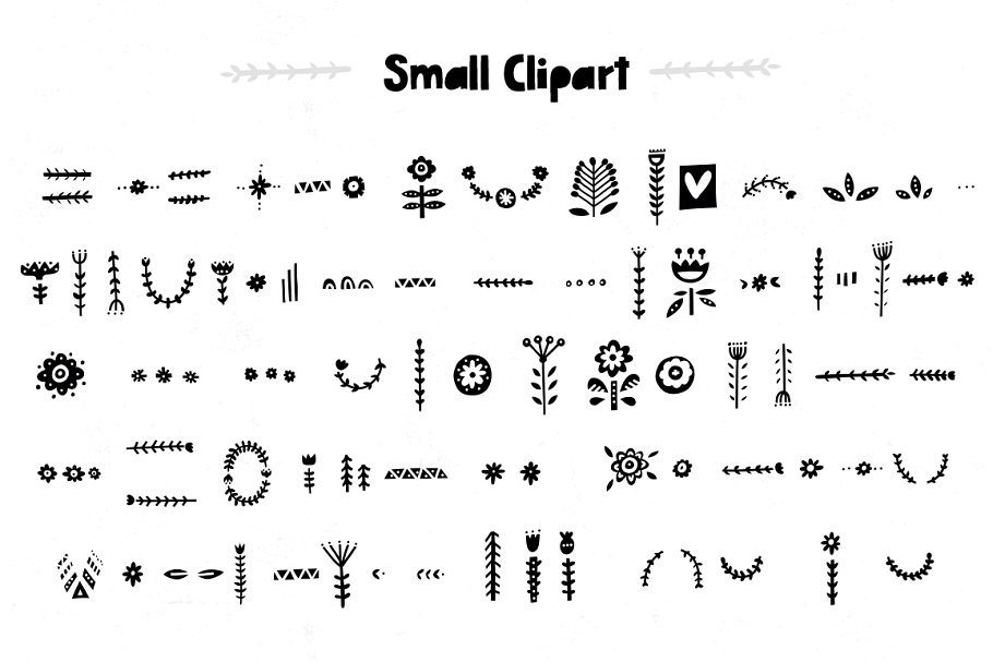 民间艺术插画素材合集 Folk Art Graphic Collection插图(7)