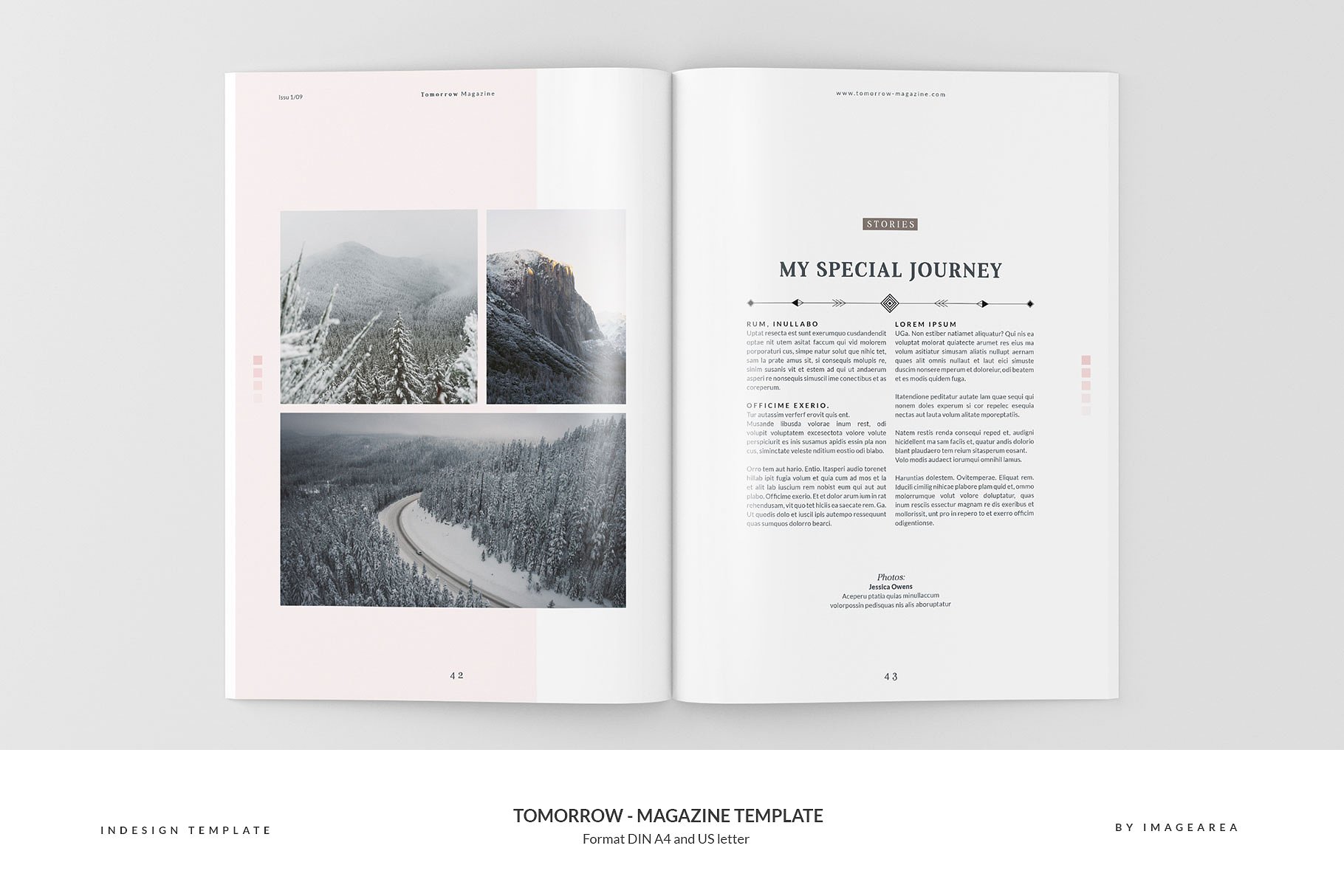 图文并茂排版优秀的专业杂志模板 Tomorrow – Magazine Template插图(22)