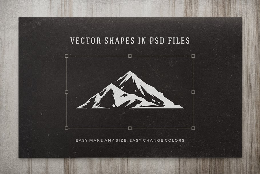 50款户外品牌Logo徽标设计模板 50 Outdoor logos and badges插图(10)