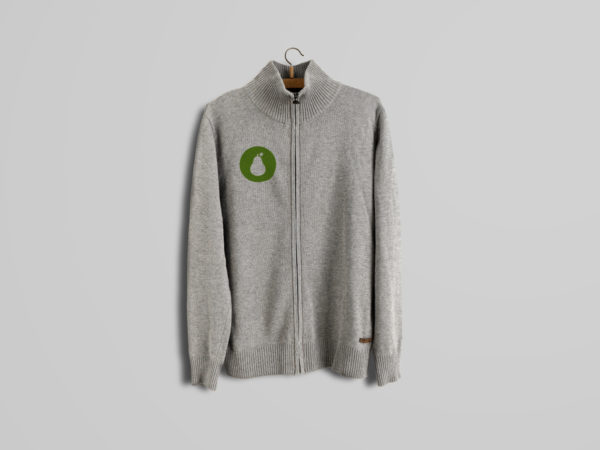 全棉拉链外套服装样机