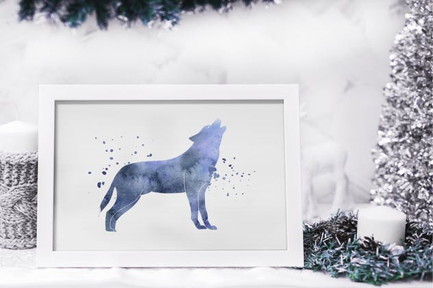 水彩肌理纹理＆水彩飞溅斑点设计素材 Watercolor textures&splashes插图(4)