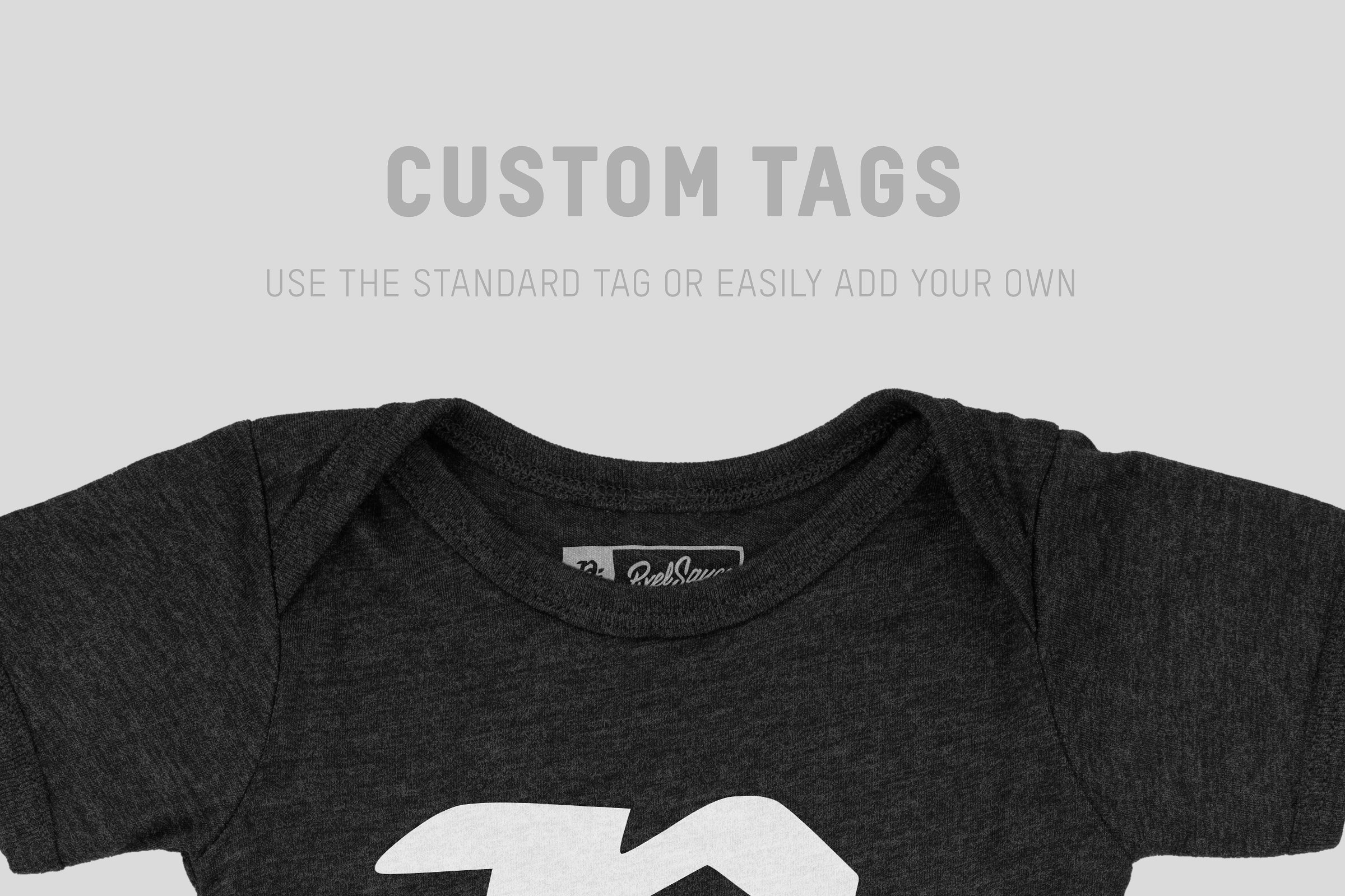 Tri Blend混纺婴儿连体衣样机 Bella Canvas 134B Triblend One Piece插图(6)