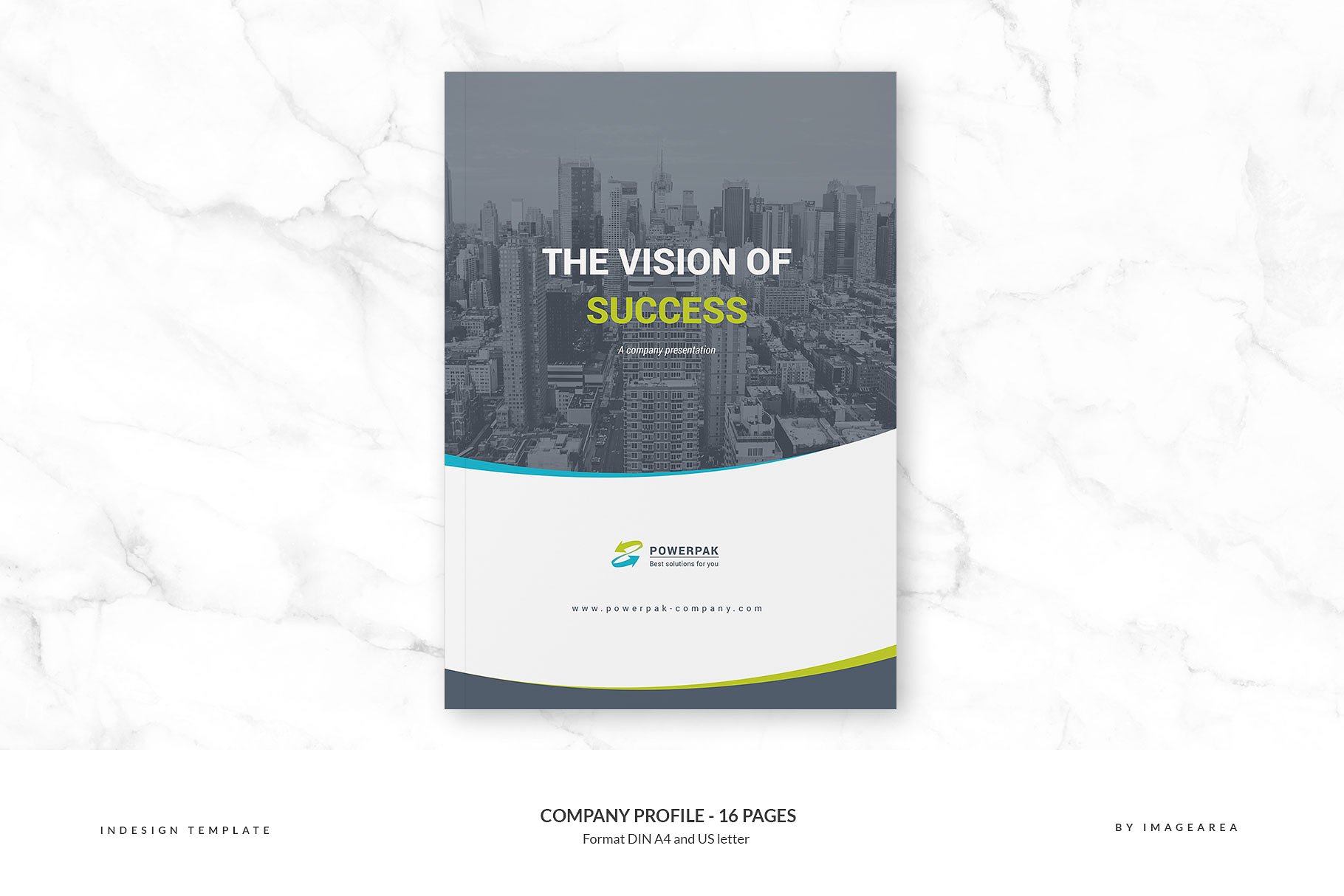 企业宣传画册设计模板 Company Profile – 16 Pages插图