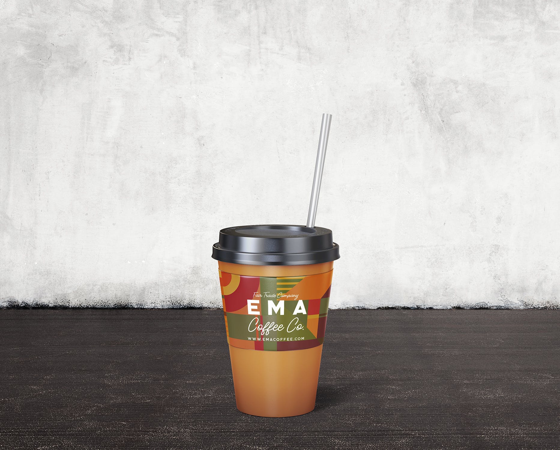 8个咖啡纸杯外观设计效果图素材库精选 8 Coffee Paper Cup Mockups插图(7)