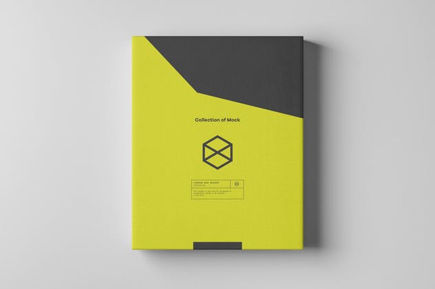 扁平产品包装纸箱盒子设计样机 Flat Carton Box Mockup插图(7)