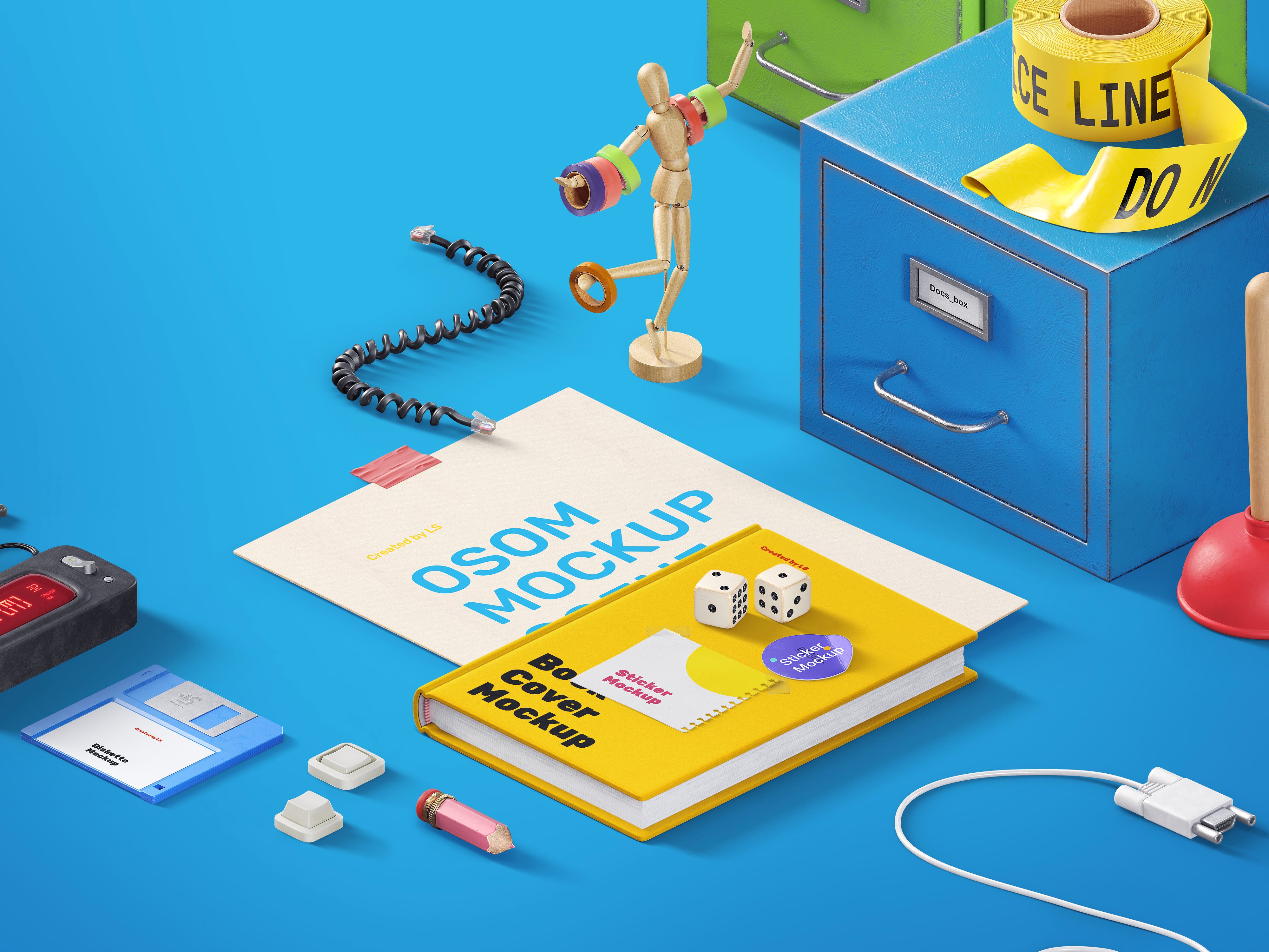 色彩引人注目的场景模板合集 WuHoo! Designer’s Toolkit [7.71GB]插图(9)