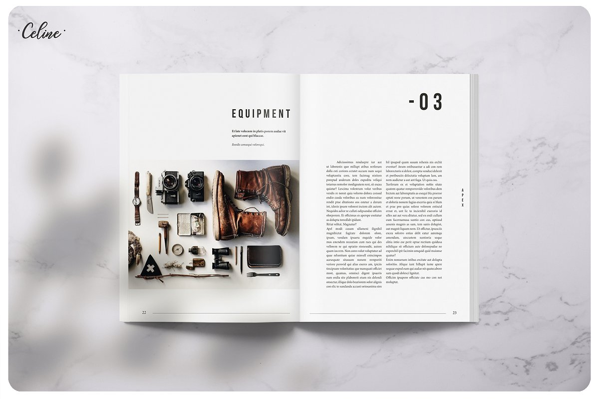 时尚旅游出行图册设计模板插图(2)