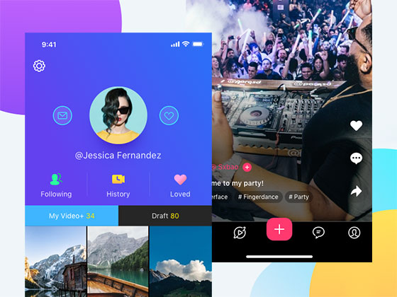 Video Plus iPhone X 界面素材之家精选sketch素材