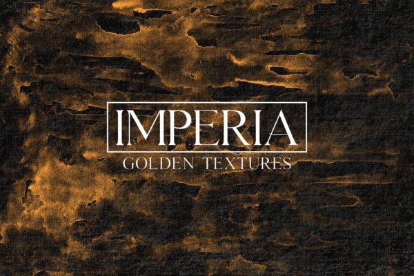 6种复古做旧风格黄金纹理肌理背景图素材 Imperia – Golden Textures