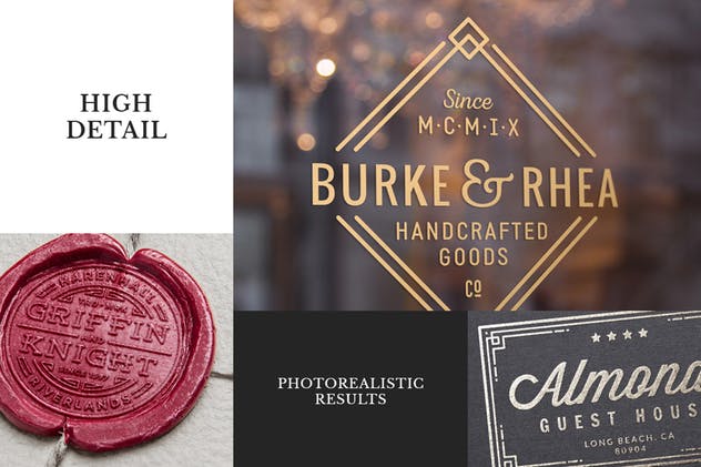 10款品牌Logo/徽章使用场景样机 10 Logo/Badge Mock-Ups Vol.2插图(2)