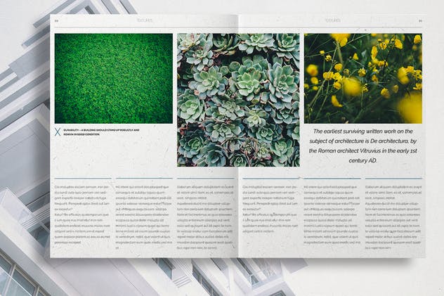 杂志排版设计模板 Textures Magazine插图(7)