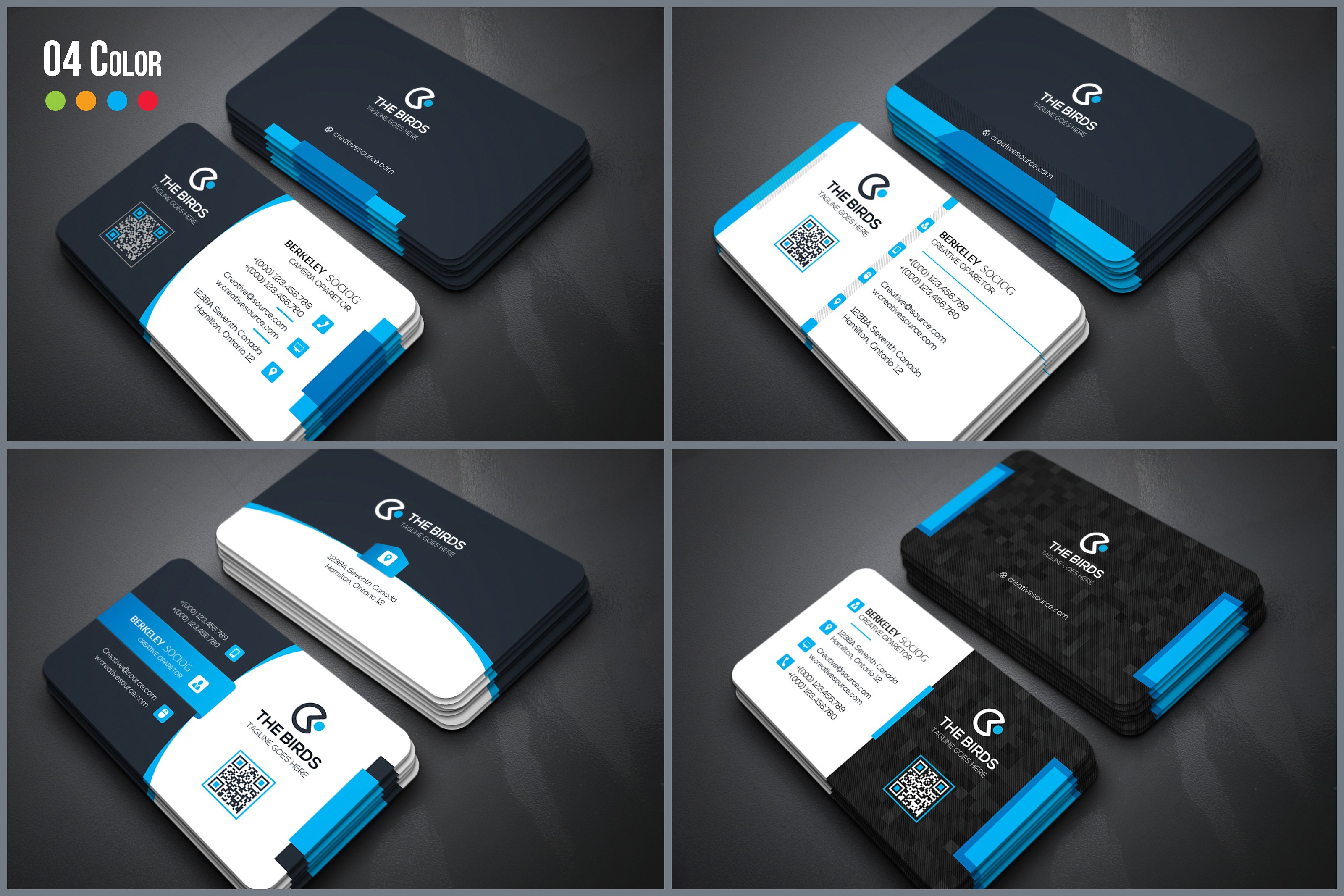 50款独特的商业化名片设计模板下载[psd]插图(5)