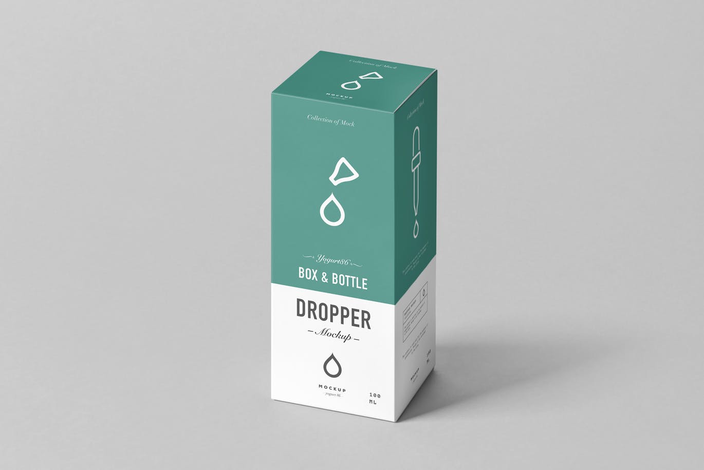 逼真的滴管包装VI样机展示模型mockups插图(10)