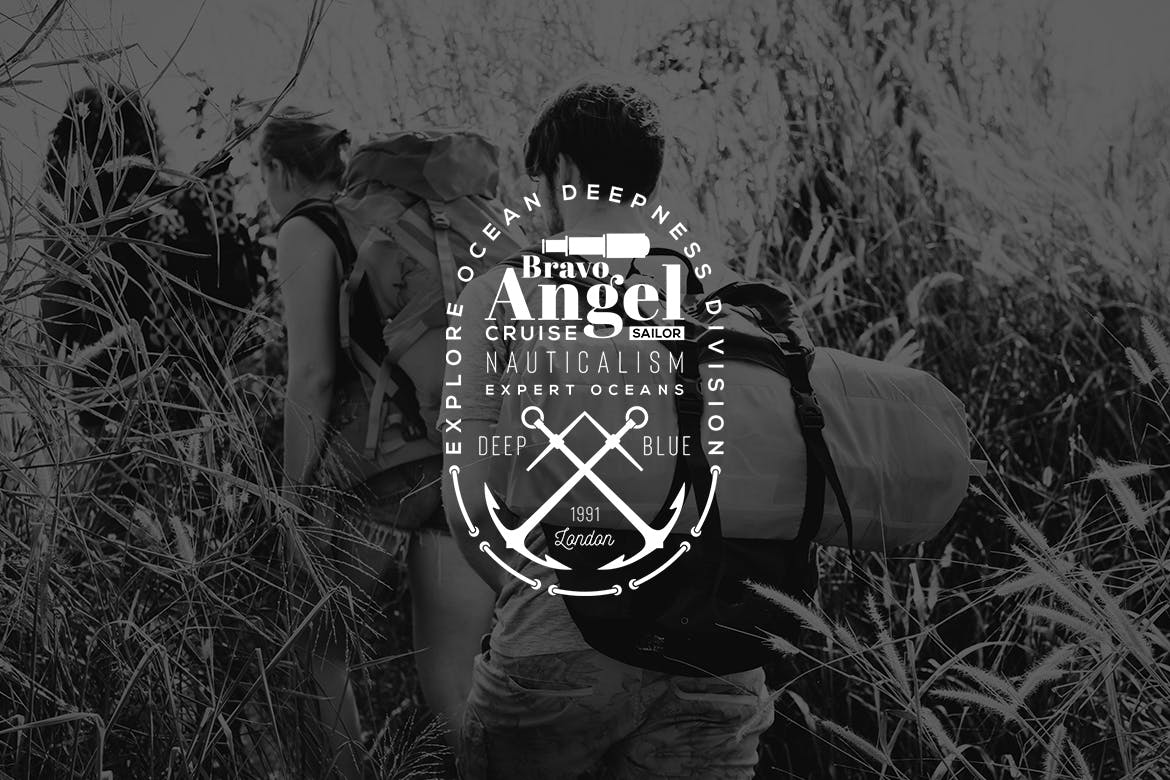 欧美复古设计风格品牌素材库精选LOGO商标模板v39 Vintage Logo & Badge Vol. 39插图(3)