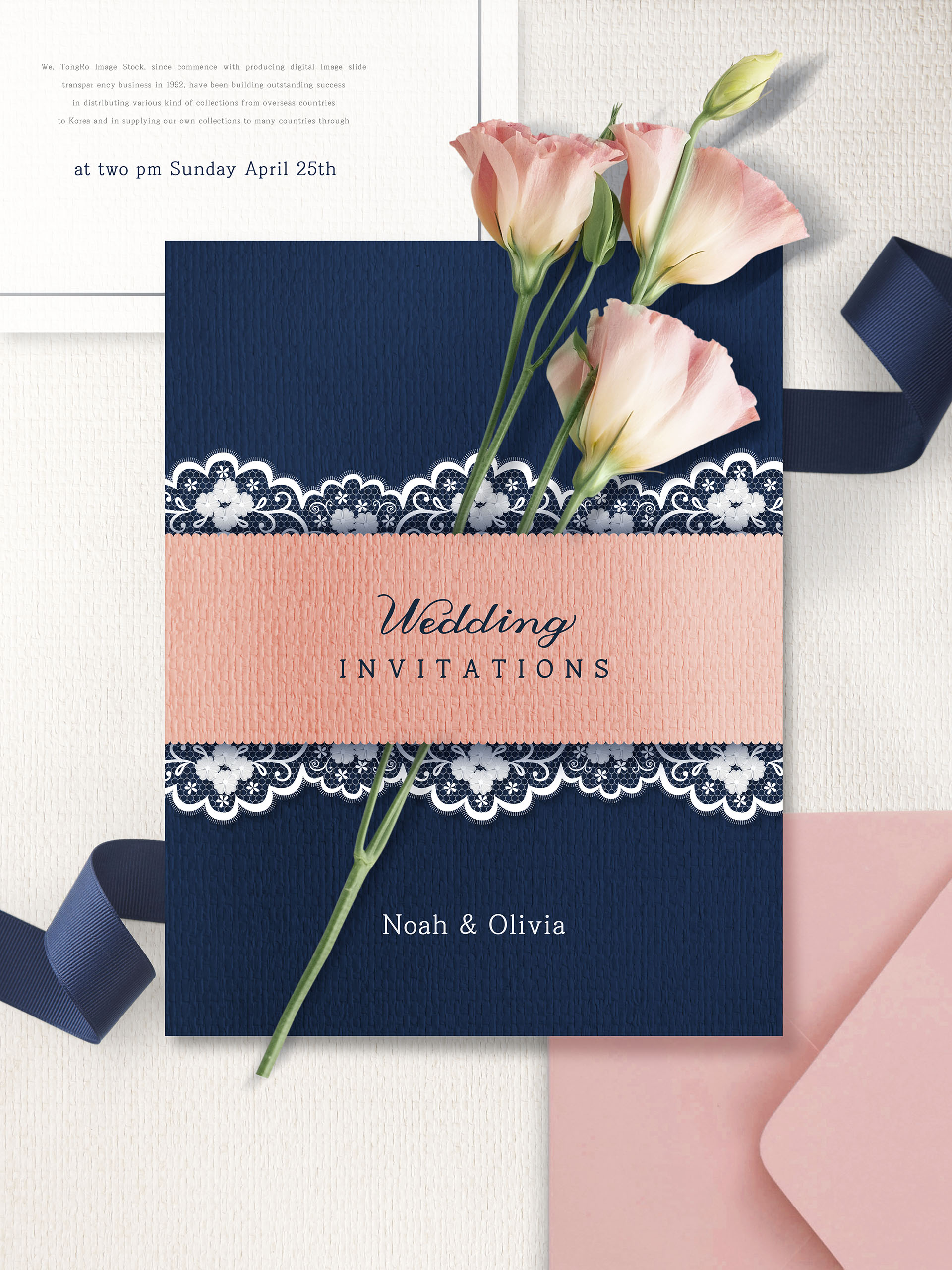 漂亮的三八节情人节礼物海报创意PSD模板插图(3)