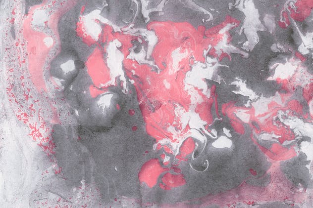 大理石涂料水彩纹理套装V2 Marble Ink Textures 2插图(10)