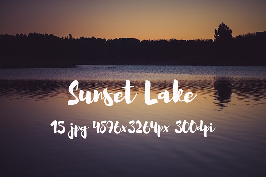 日落湖水高清照片素材 Sunset Lake photo pack插图(5)