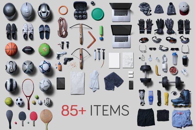 体育运动主题场景设计模板合集 Sport Scene Generator插图(1)