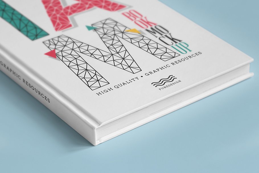精装图书展示样机 Book Mock-Up Set / Hardcover Edition插图(4)