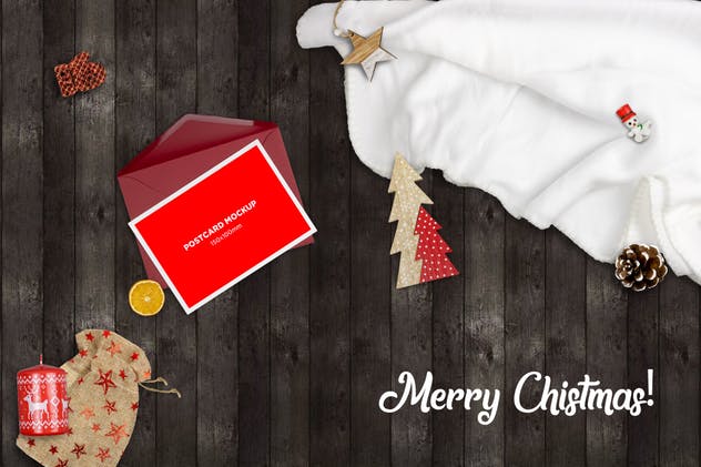 圣诞节节日精美贺卡场景样机 Christmas Scene Generator插图(2)