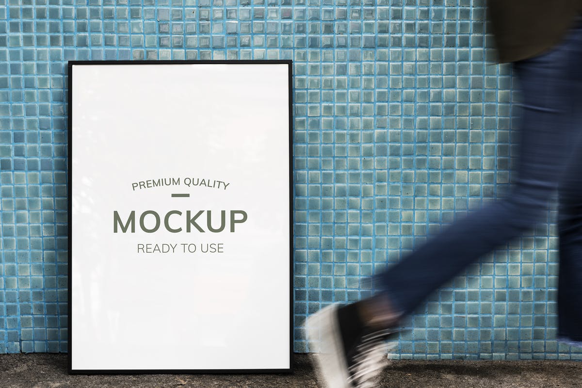 装饰框架相框画框样机模板 Decorative frame displays Mockup插图