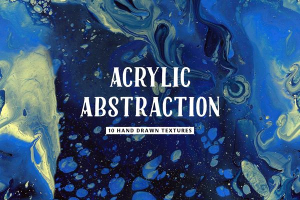 丙烯酸树脂抽象无缝背景纹理 Seamless Acrylic Abstraction Textures