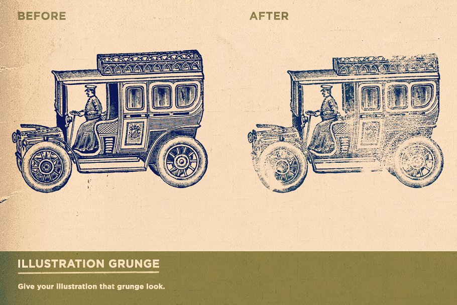 轧制墨水纹理II Rolled ink textures II photoshop插图(4)