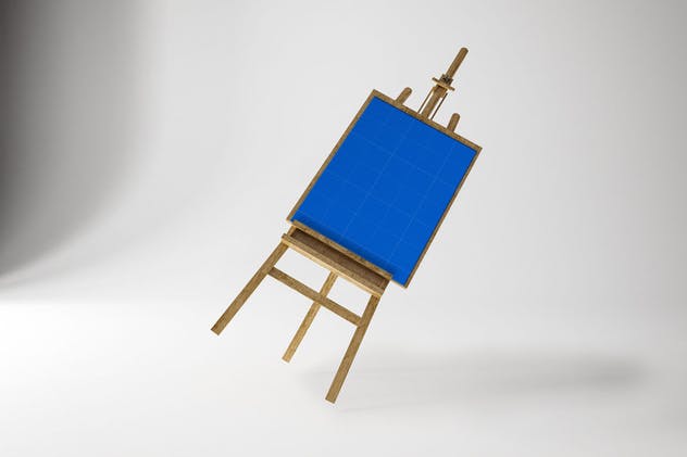 油画艺术作品展示样机 Art Canvas in studio插图(7)