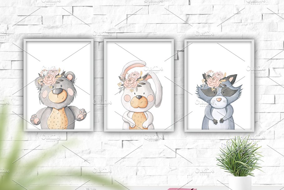 手绘动物素材合集 Hand Drawn Animals Collection插图(6)