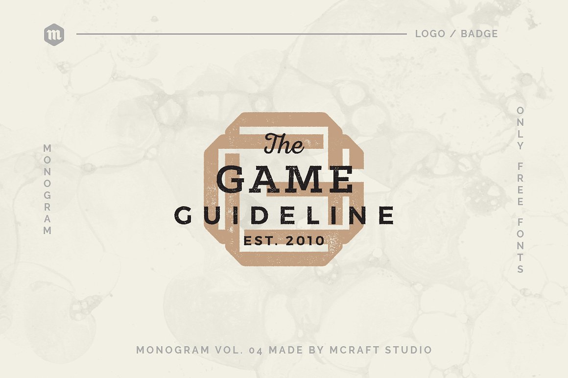 10个精心设计的复古风格LOGO模板下载[psd,eps]插图(2)