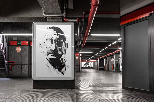 户外广告海报传单设计预览样机套装 Flyer Poster Mockup Bundle – Advertising Outdoor插图(12)