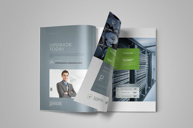 10款HD高分辨率杂志样机模板 Magazine Mock-Up Set插图(2)