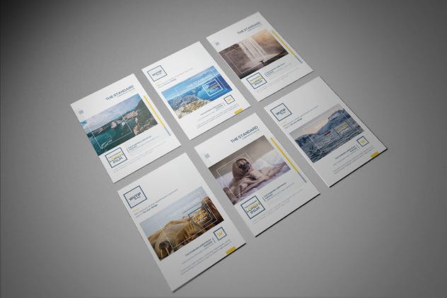 A4/A5宣传册目录产品手册样机 A4/A5 Brochure-Booklet Mockups插图(13)