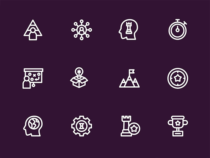 50 枚策略元素图标素材之家精选sketch素材