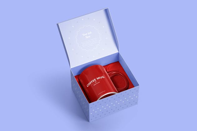 马克杯&包装样机模板 Mug Mock-up插图(7)