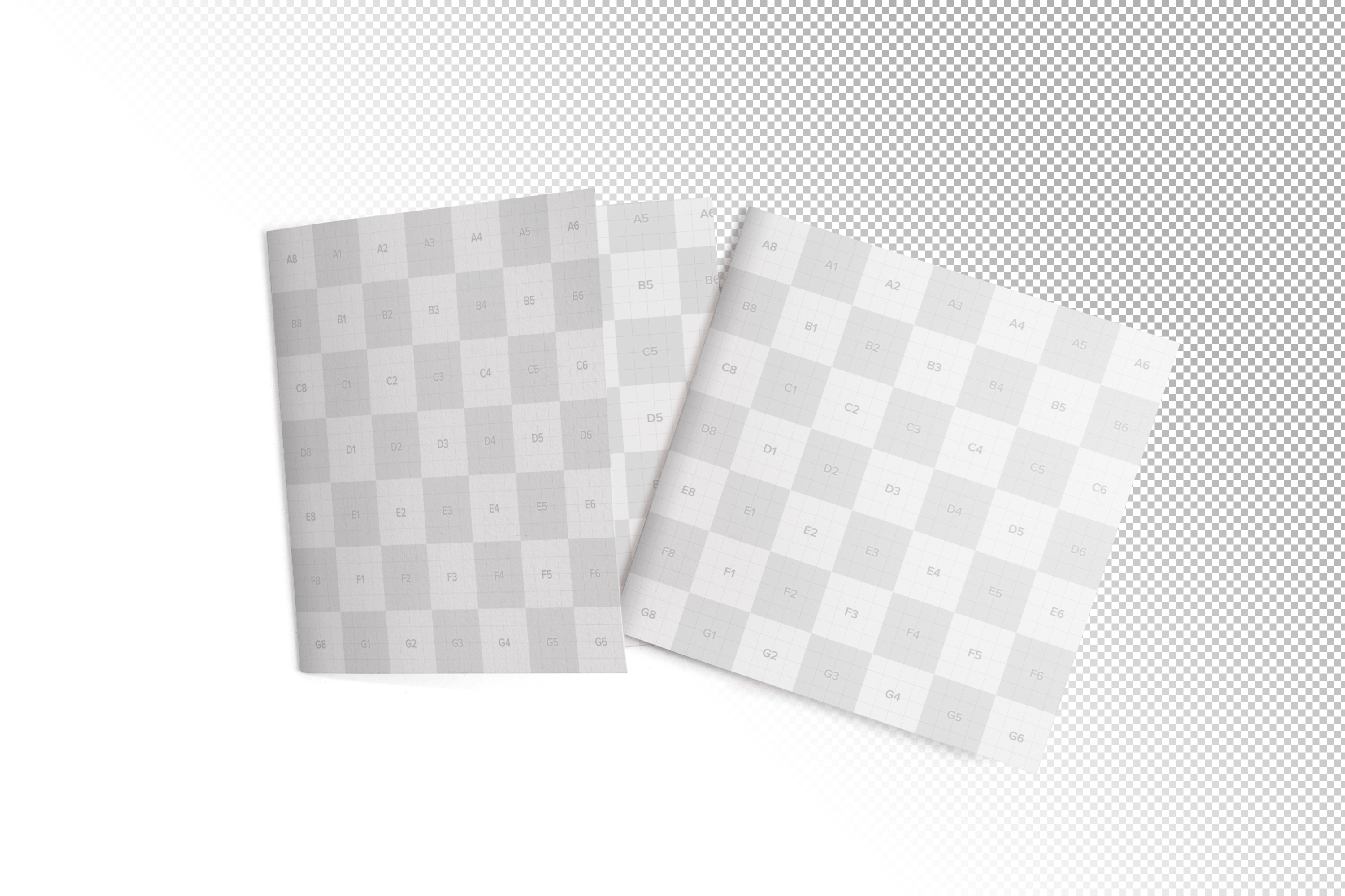 贺卡邀请卡卡片设计效果图样机02 Greeting Card Mockup 02插图(1)