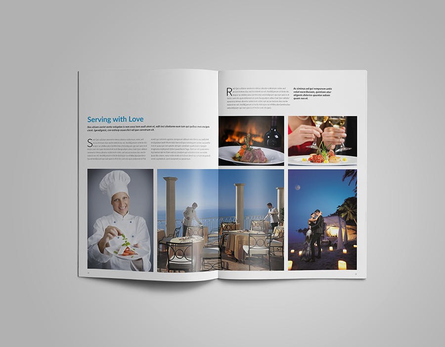 酒店大堂宣传画册设计模板 Hotel Brochure插图(9)