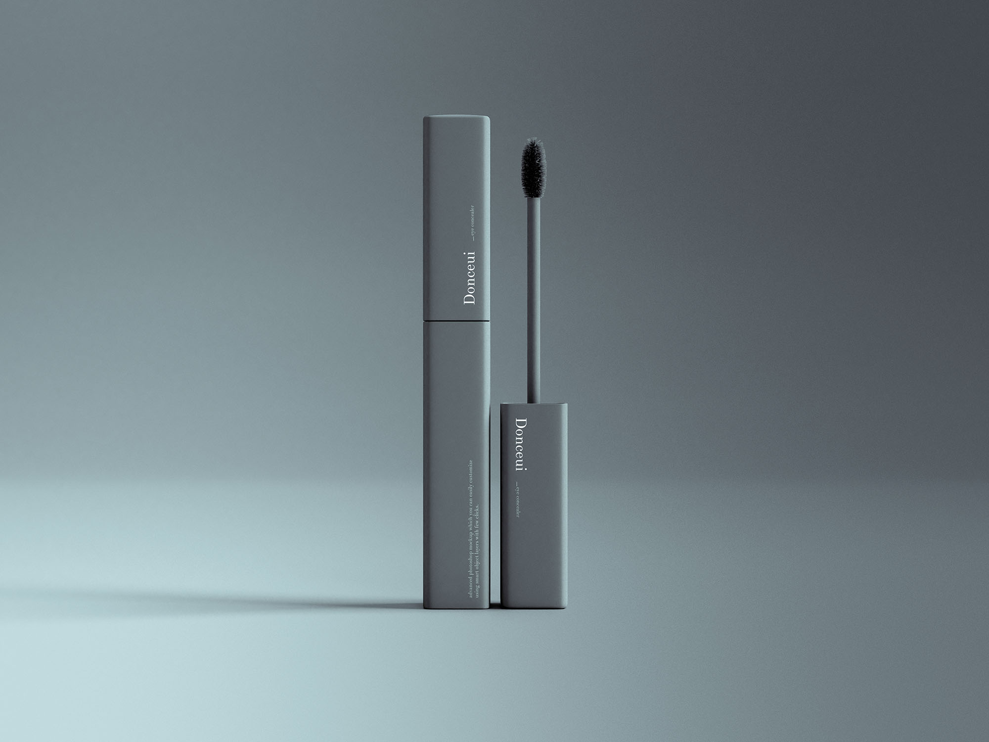 眼部遮瑕膏产品外观设计效果图素材库精选 Eye Concealer Mockup插图