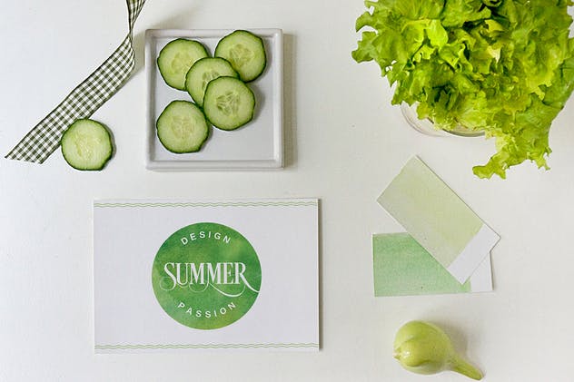 婚礼请帖/邀请函/贺卡样机 Invitation / Greeting card Mockup插图(9)