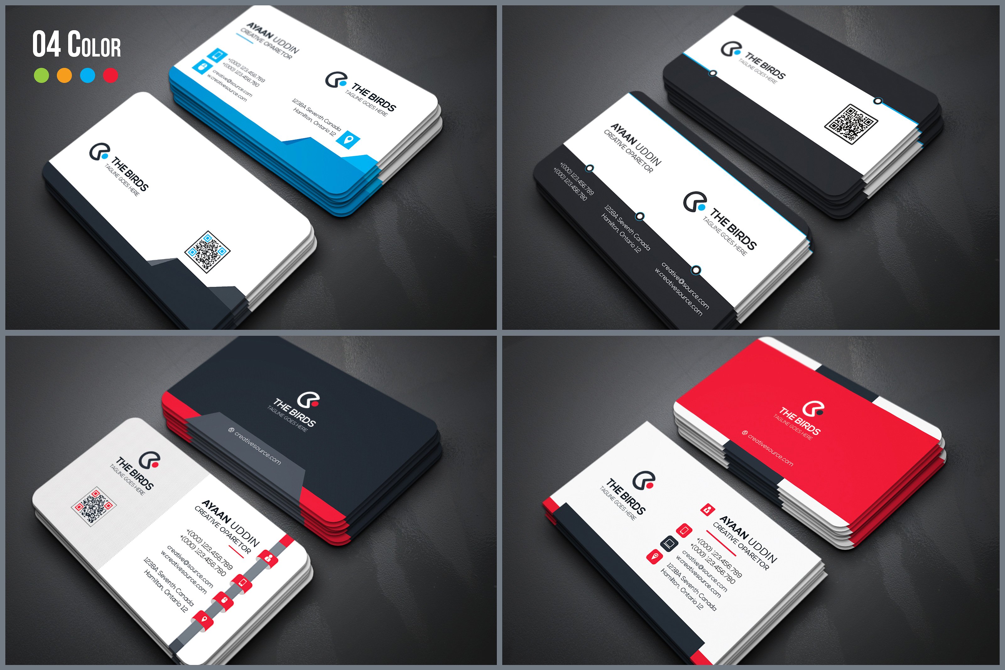 50款独特的商业化名片设计模板下载[psd]插图(2)