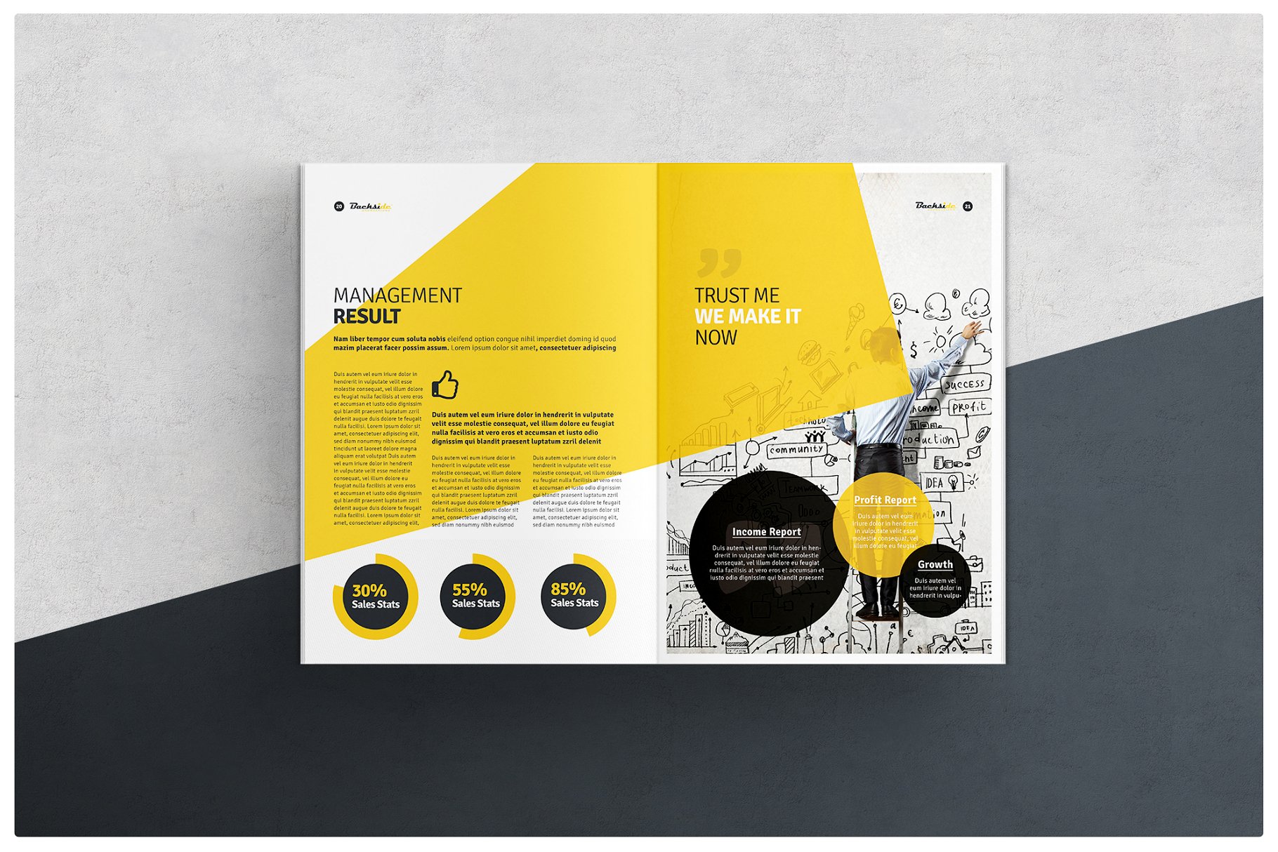 企业项目介绍画册模板 Brochure插图(8)