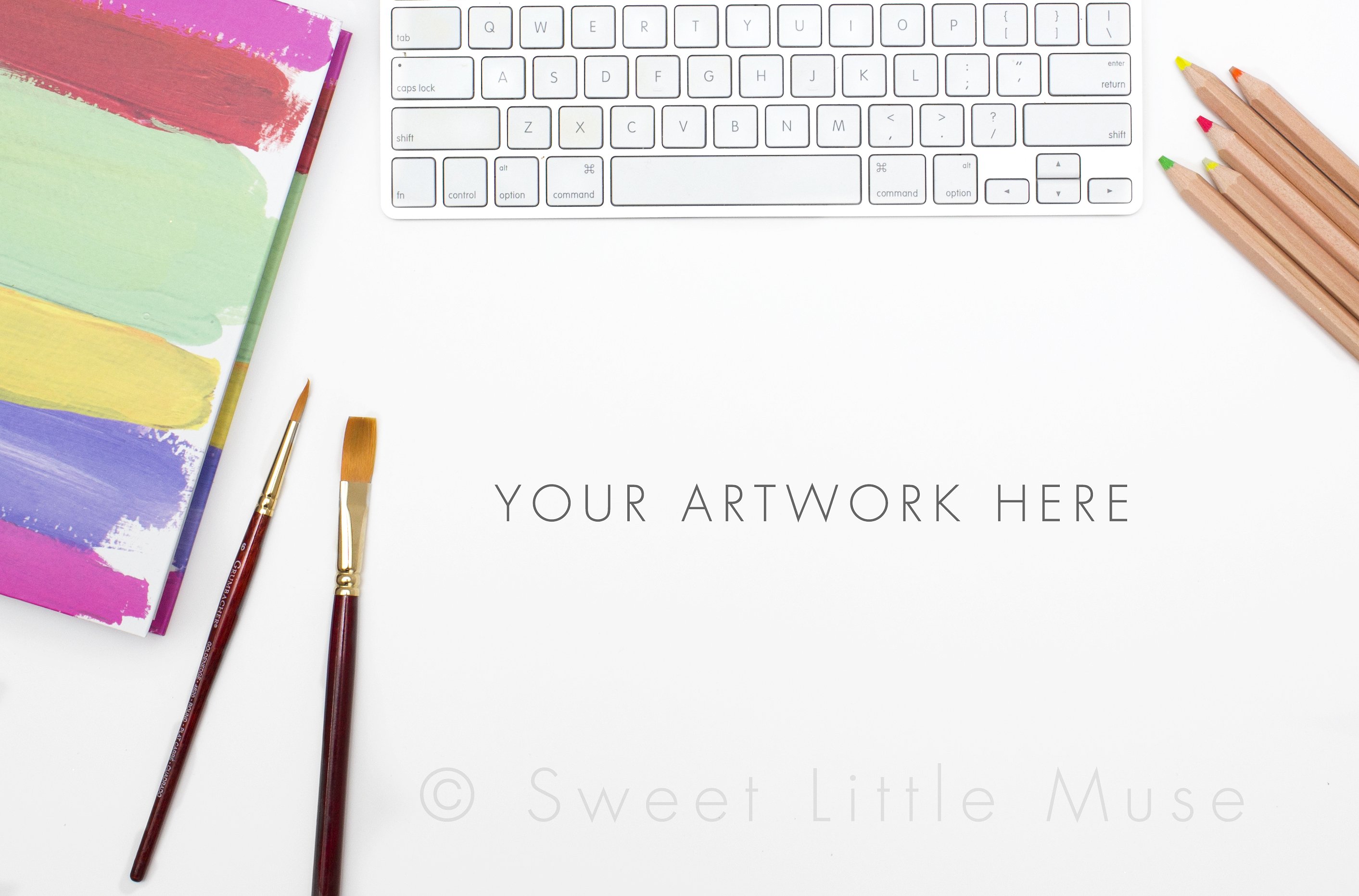 办公场景艺术样机模板 Styled Stock Photo – Art Mockup插图