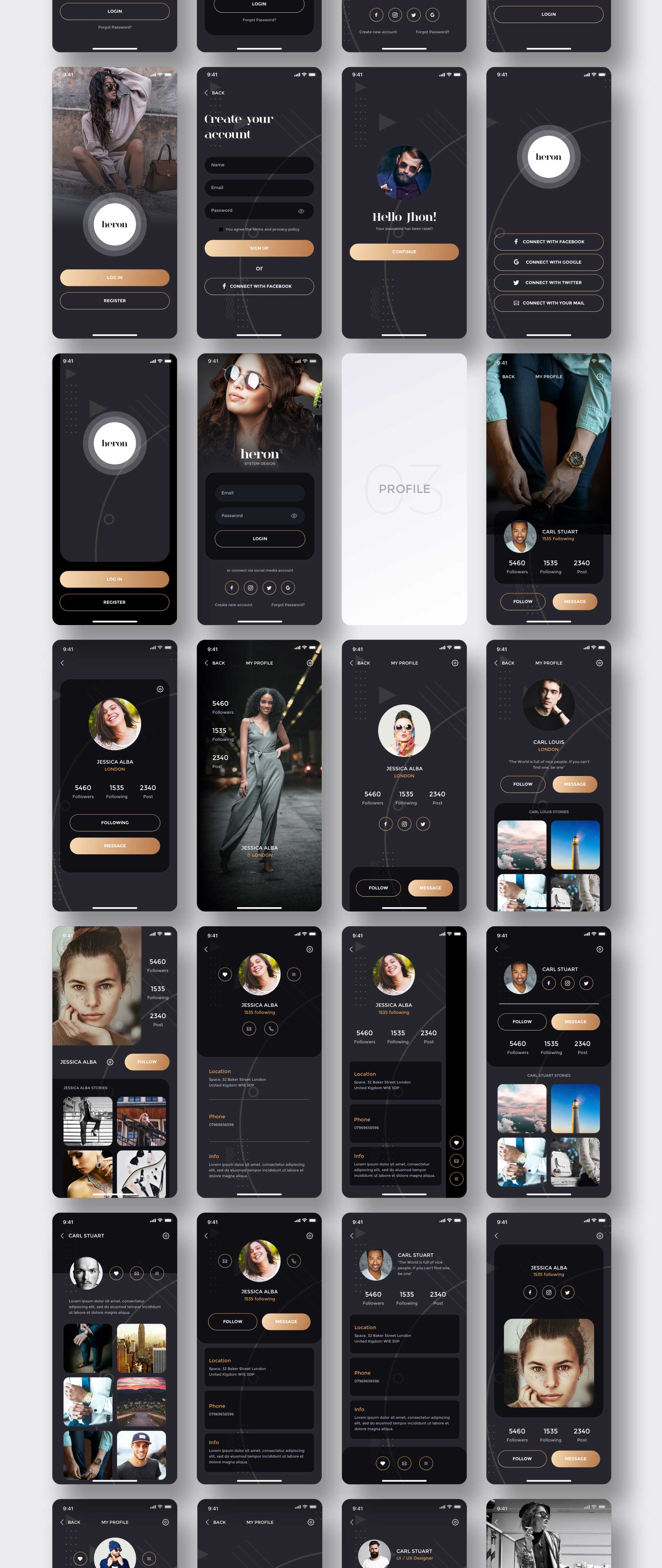 素材库下午茶：高质量优雅的IOS UI设计素材库精选套件插图(2)