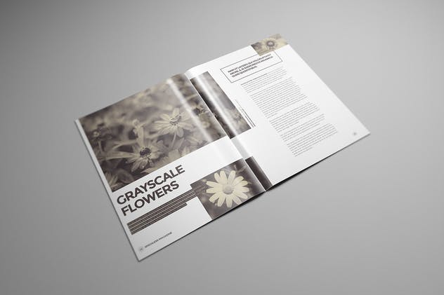 美国信纸规格时尚杂志宣传册样机 US Letter Brochure Mockups插图(11)