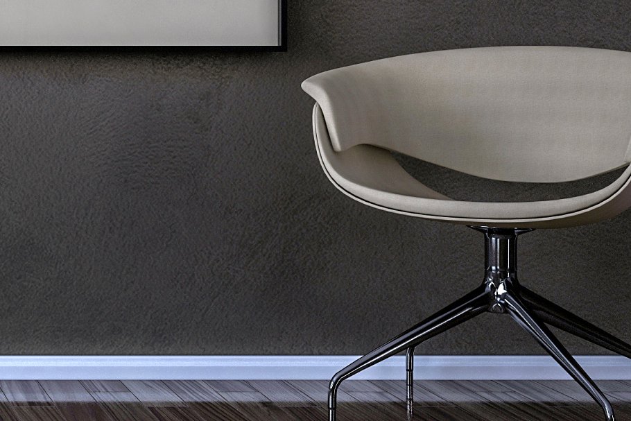 室内超大尺寸油画画框样机模板 10 x Interior Backgrounds 02插图(3)