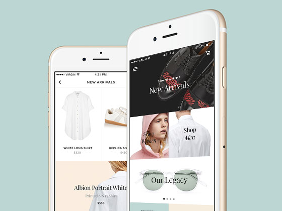 Monobrand 电商应用界面素材之家精选sketch素材